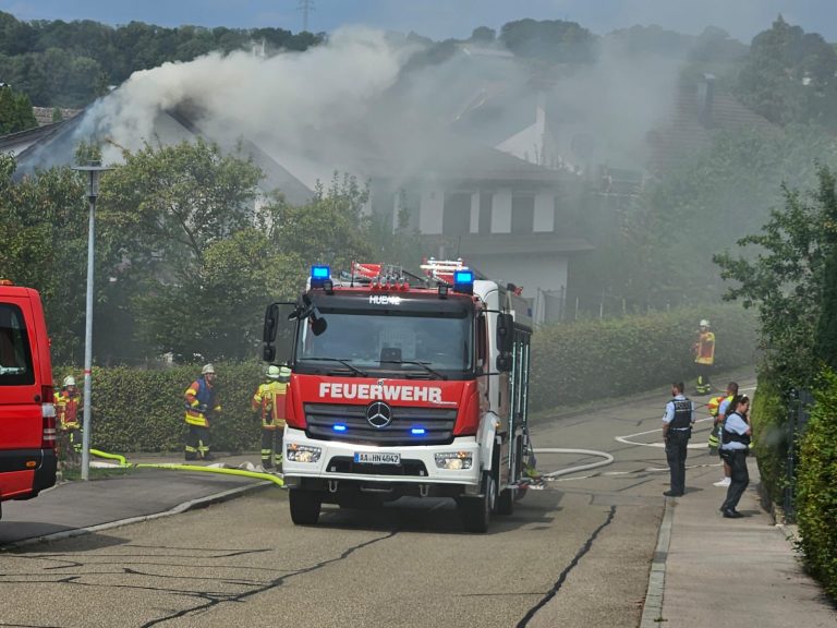 2025/14 BR6 – Dachstuhlbrand