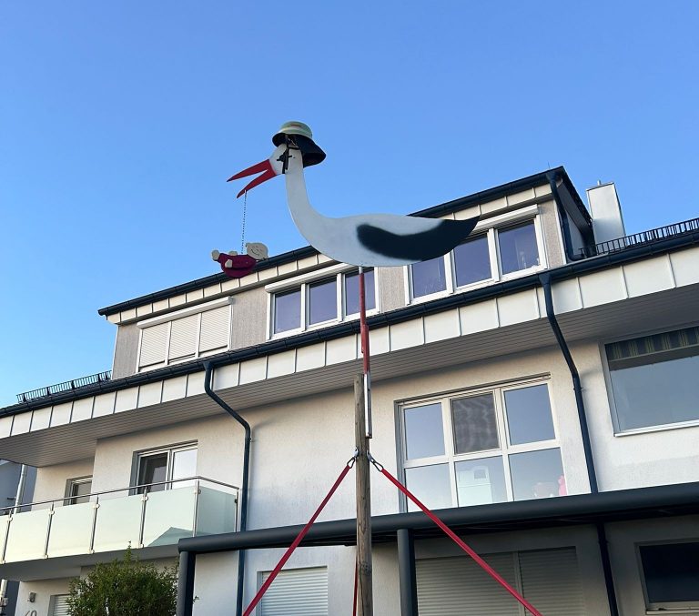 Einsatz fürs Storchenteam