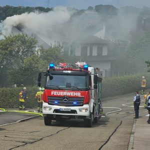 2025/14 BR6 – Dachstuhlbrand
