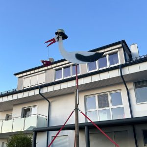 Einsatz fürs Storchenteam